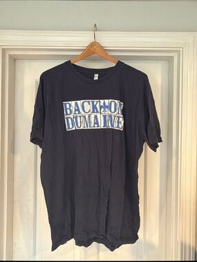 Back on Dumaine Black Graphic Tee